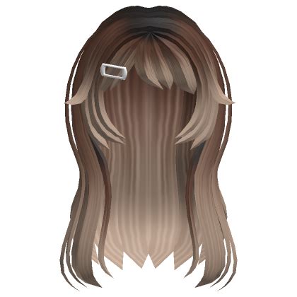 Anime Messy Layered Clipped Hair Brown Ombre Roblox Item Rolimon S