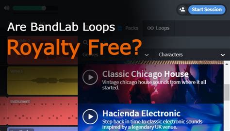 Are Bandlab Loops Copyright / Royalty Free?