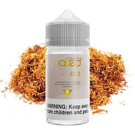 NAKED 100 EURO GOLD TOBACCO E LIQUID