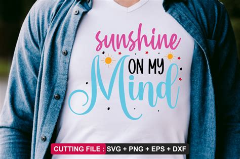 Sunshine On My Mind Svg Graphic By CraftSVG Creative Fabrica