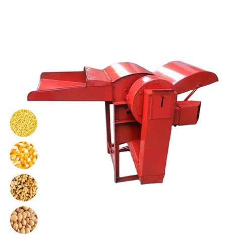 Corn Rice Maize Bean Wheat Peeling Threshing Machine Soybean Paddy