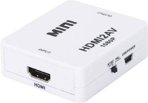 Buy Generix Mini Hdmi2av Up Scaler 1080p Hd Video Converter Media