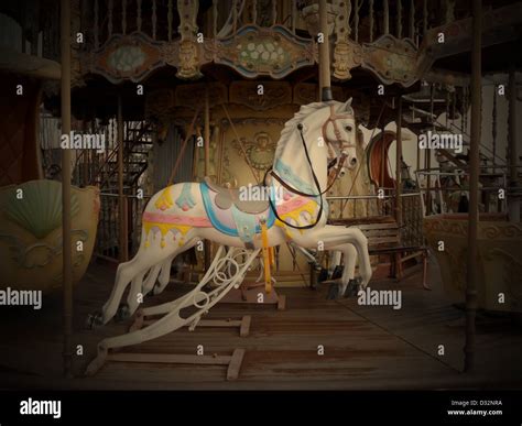 Carousel Horse Hi Res Stock Photography And Images Alamy