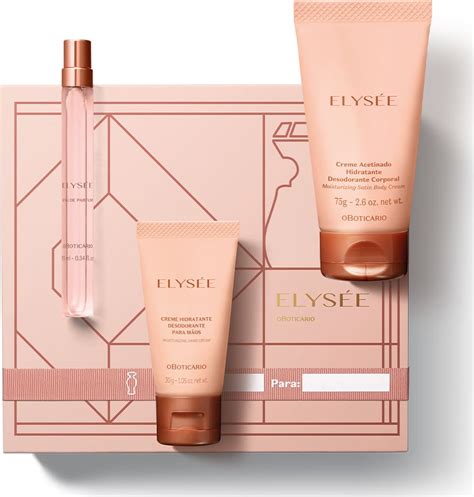 Conjunto Elysée o Boticário Feminino Especial Beleza na Web