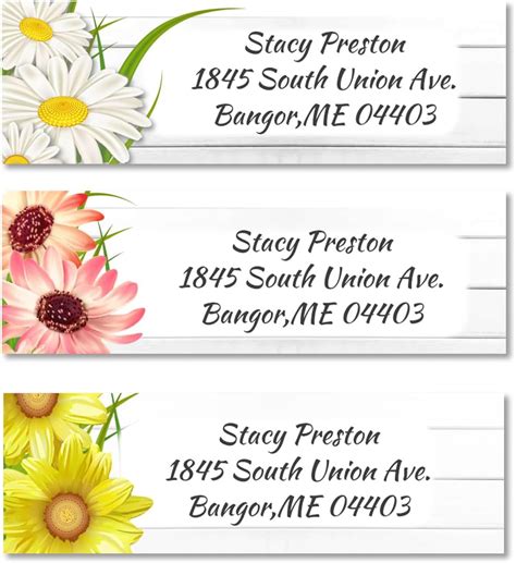 Amazon.com : Teryiaco Personalized Return Address Labels - 11 Designs ...