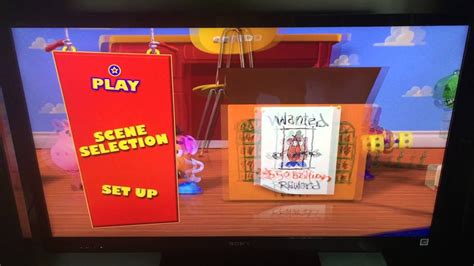 Pixar 1b Toy Story Blu Ray 3d Menu Youtube