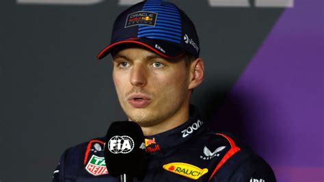 Max Verstappen Has A Solid Word Response To Staying In F For