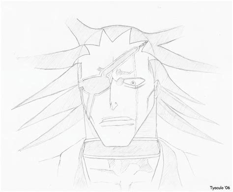 Zaraki Kenpachi Sketch By Tyaculo On Deviantart