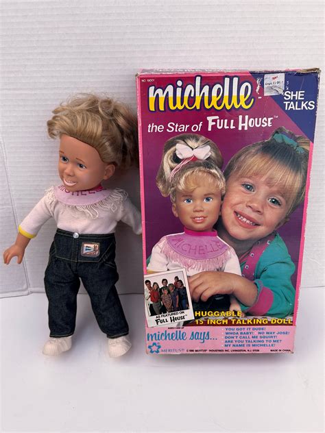 1991 Talking Michelle Doll From Full House In Box Etsy