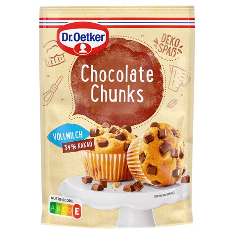 Dr Oetker Chocolate Chunks Oder Kakao Zum Backen G Von Aldi S D