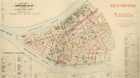 1889, Volume 1 – Atlas of the city of Pittsburgh: Wards 1-11 ...