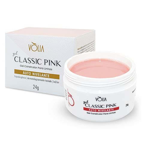 Gel Led Uv Para Alongamento Unhas De Gel Classic Pink G V Lia