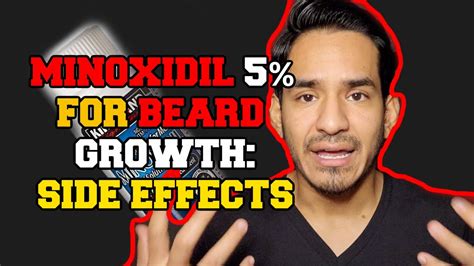 Minoxidil 5 Side Effects Youtube