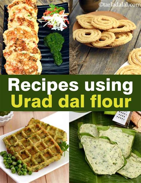 32 urad dal flour recipes | Tarladalal.com