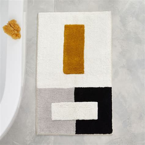 Colorblock Bath Mat West Elm