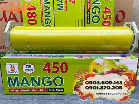 Màng bọc thực phẩm hiệu mango 450, 480 giá rẻ