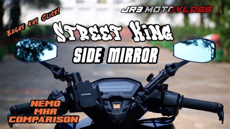 Bagong Side Mirror 2023 MHR Street King Comparison To Nemo Ducati