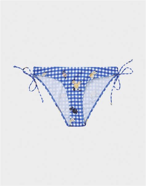 Köp BECKSÖNDERGAARD Wina Bibi Bikini Briefs Blue Nelly