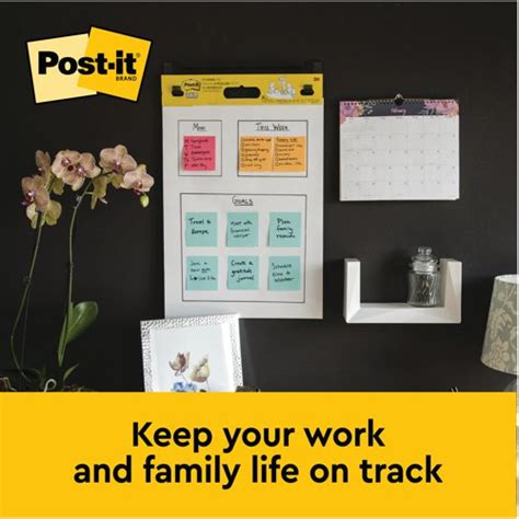 Buy Post It Super Sticky Meeting Chart X Mm Pack From