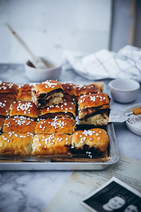 Kanelbullar Kissen Oder Auch Zimtschnecken Vom Blech Rezept