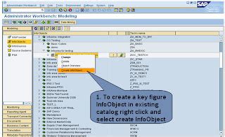 Creating Infoobject Key Figure In Sap Bi Bw Tutorials And Tips