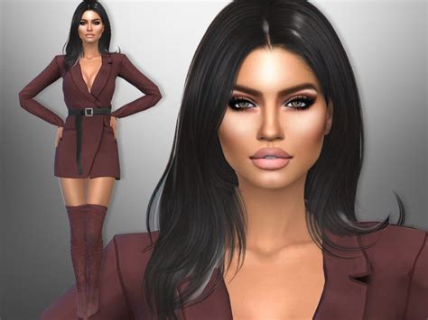 Divaka45 S Genta Ismajli Fashion Figure Templates The Sims 4 Skin