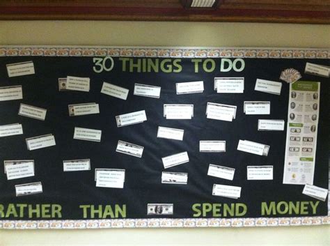 Financial Literacy Res Life Bulletin Boards