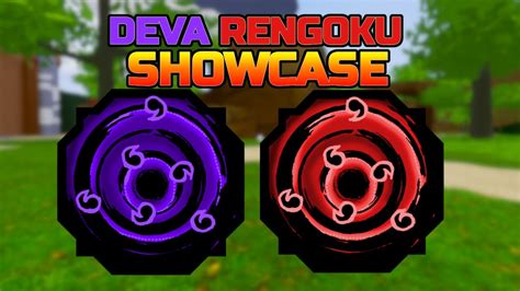 DEVA RENGOKU SENGOKU SHOWCASE In SHINDO LIFE ROBLOX YouTube