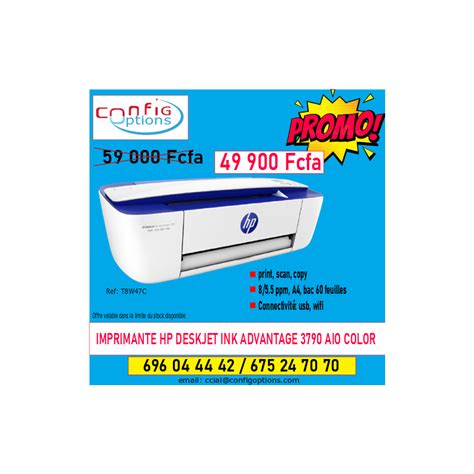 Imprimante Hp Deskjet Ink Advantage 3790 Aio Color Config Options