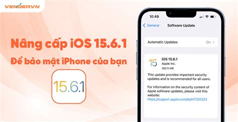 Nâng Cấp Ngay Ios 15 6 1 Và Ipados 15 6 1 để Sửa Lỗi Bảo Mật Iphone