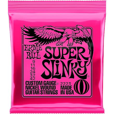 Super Slinky Electric Guitar Strings - Hillje Music Centers