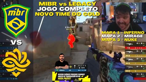 MIBR Vs LEGACY JOGO COMPLETO Todos Os Mapas CCT 2023 Online Finals