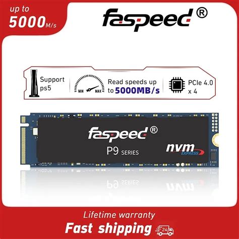 Faspeed disco de estado sólido SSD M2 PCIe 4 0 NVME 512GB 1TB Ssd M 2