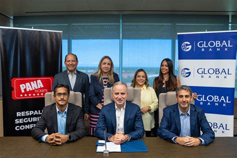 Global Bank Y Panatickets Unidos Para Ofrecer Soluciones Tecnol Gicas