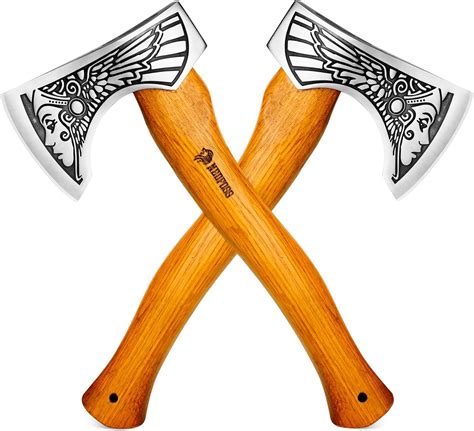 Nedfoss 13 Valkyrie Throwing Axes 2 Pack Axe Throwing Game For Backyard For