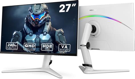 Koorui Inch Gaming Vertical Monitor Va Mini Led Qhd X