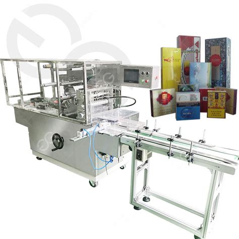 Auto Cellophane Overwrapping Machine Perfume Box Wrapping Machine