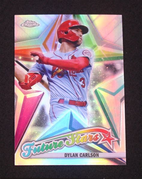 DYLAN CARLSON 2022 Topps Chrome Future Stars Refractor RC FS 4