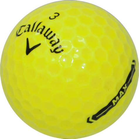 Callaway Supersoft Max Yellow Golf Balls 1 Dozen LostGolfBalls