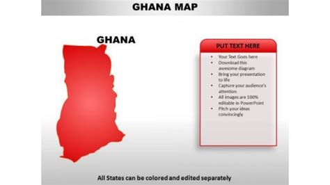 Ghana Powerpoint Maps Powerpoint Templates Slides And Graphics