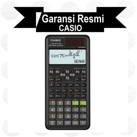 Jual Kalkulator Ilmiah Sientific Calculator Casio Fx Id Plus