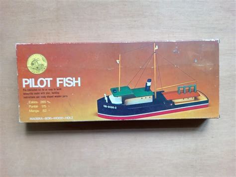 1978 Artesania Latina Wooden Model Kit 1 250 Scale PILOT FISH Ship