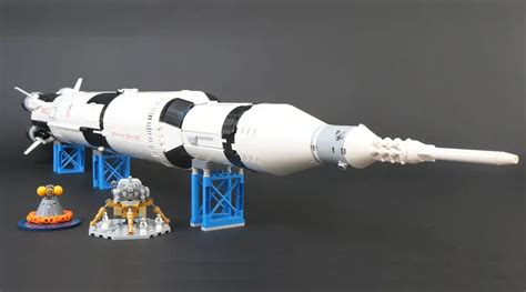 LEGO Ideas 21309 92176 NASA Apollo Saturn V Review