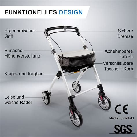 L Sch Reha Rollator Casa Schmal F R Wohnung Kaufland De