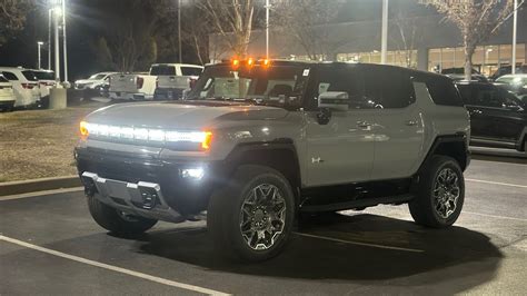 Available 2024 GMC Hummer EV SUV 3X In Meteorite Metallic Grey Come