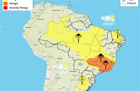 Inmet Emite Alerta De Perigo Para Chuvas Fortes Em 447 Cidades De Minas