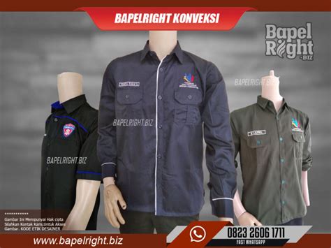 Baju PDH Warna Biru Dongker Keren Bapelright Biz