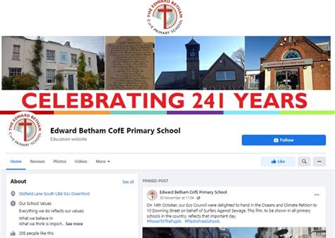 The Edward Betham C Of E Primary School Find Us On Facebook