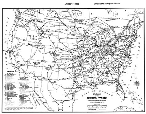 File Railroad Map Of The Us 1955  The Infomercantile