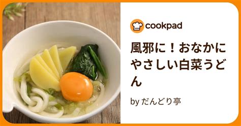 風邪に！おなかにやさしい白菜うどん By だんどり亭 【クックパッド】 簡単おいしいみんなのレシピが394万品